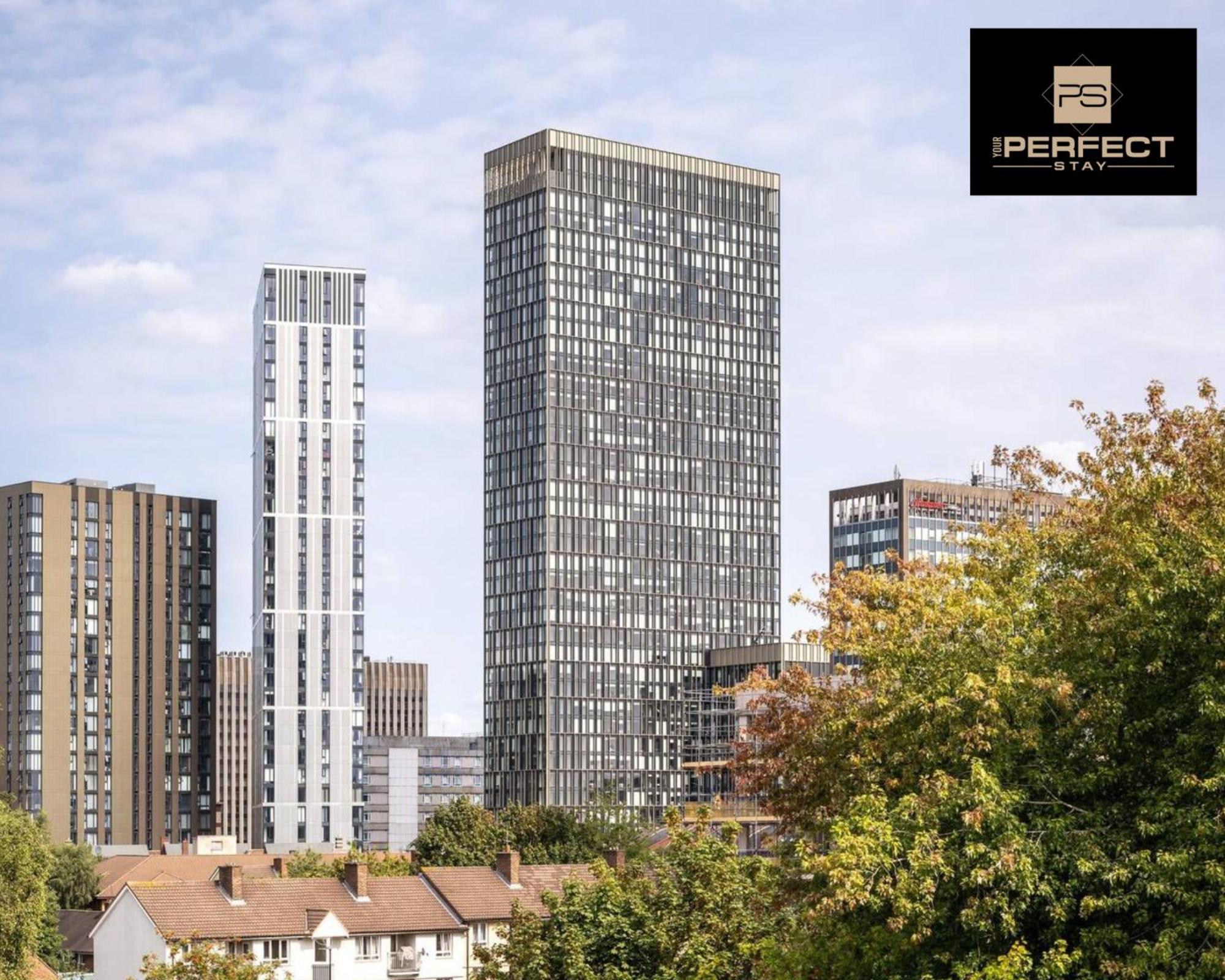 Mercian Luxury Serviced Apartments- Birmingham City Centre - Your Perfect Stay - Gym Rooftop Terrace Cinema Room מראה חיצוני תמונה