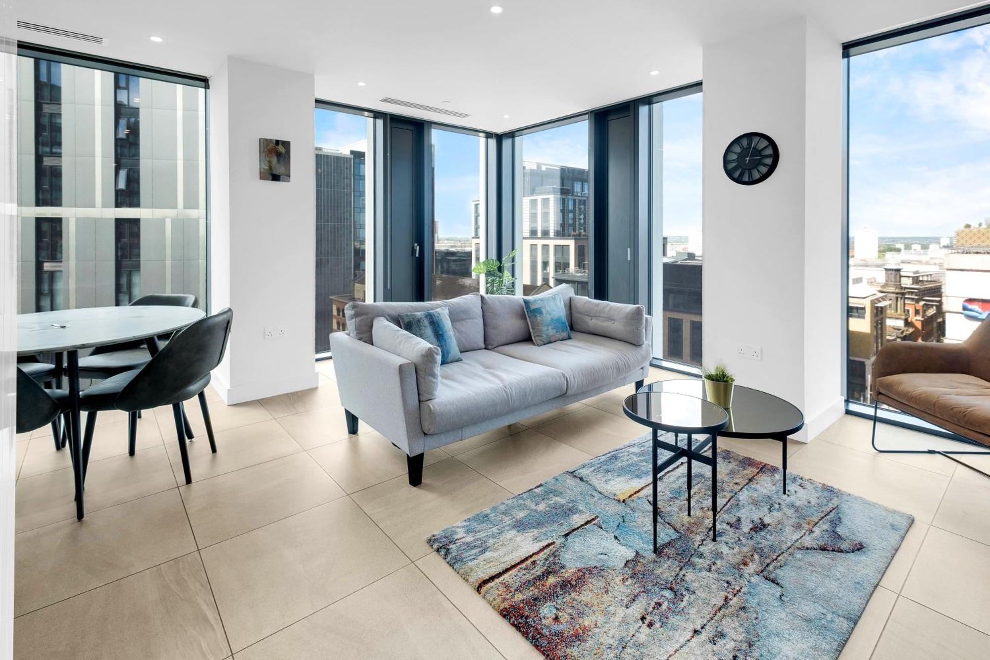 Mercian Luxury Serviced Apartments- Birmingham City Centre - Your Perfect Stay - Gym Rooftop Terrace Cinema Room מראה חיצוני תמונה